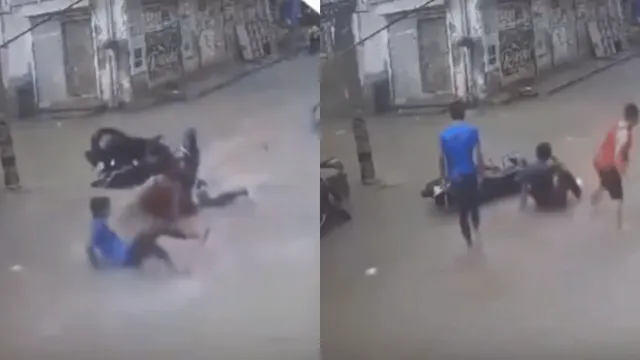 viral-video-of-bike-overturning-in-waterlogged-delhi-street-splits-internet-watch